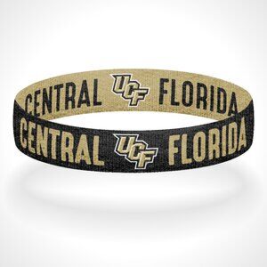 NEW Reversible Central Florida Knights Bracelet Wristband UCF Bracelet Wristband